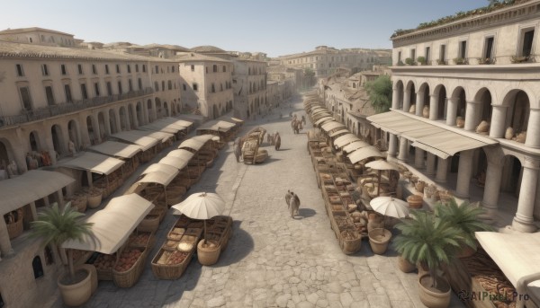 A street captured beautifully in a inviting day