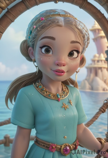 A captivating child within day