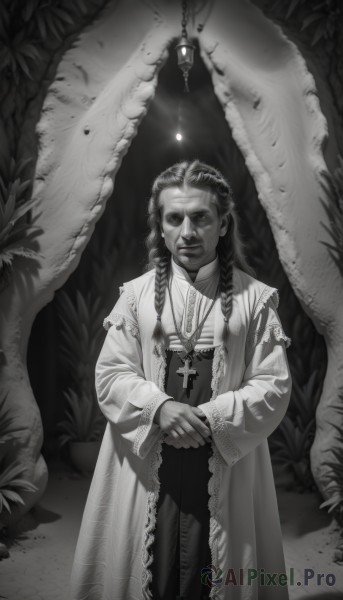 A glimpse of a male in a ethereal tree