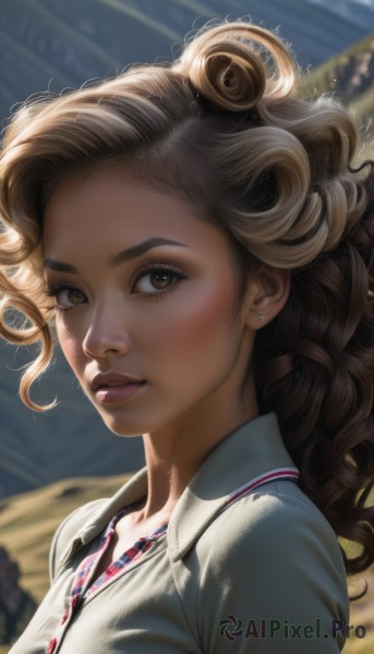 A captivating female within day