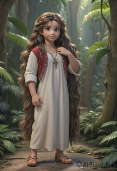 A stunning child within a beautiful day