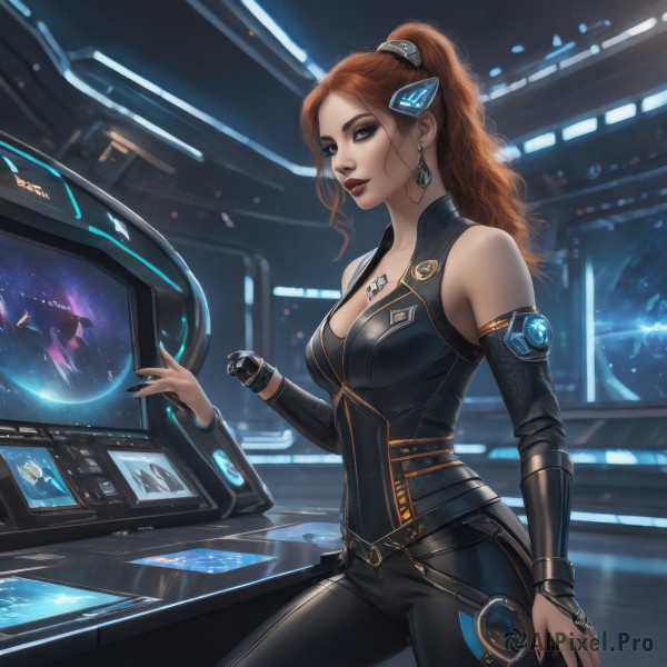 A stunning female captured in dynamic scene