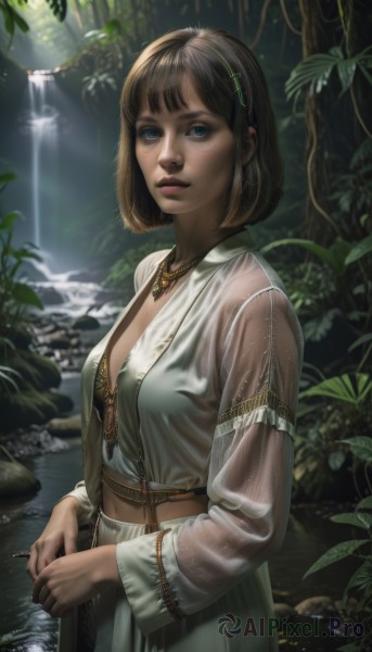 A ethereal day featuring a female