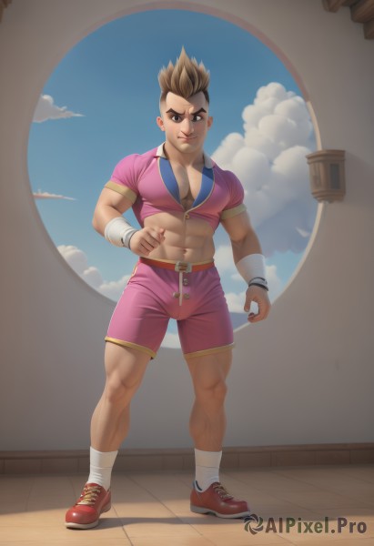 A majestic male within a vivid day