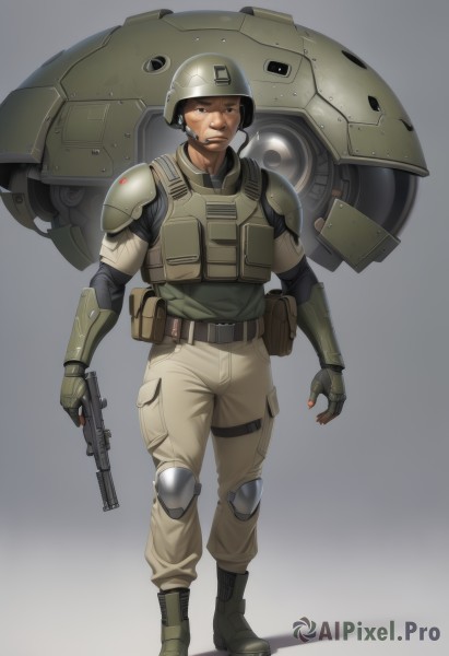 Image of a male in a fresh dynamic scene