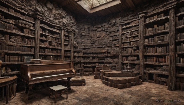 A indoors in a serene scenery