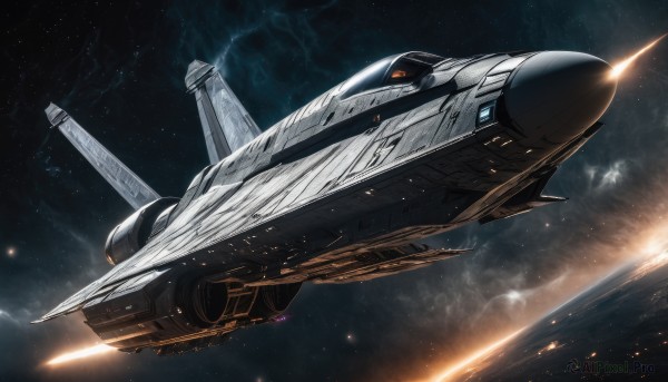 Scenery brought to life with a dynamic spacecraft