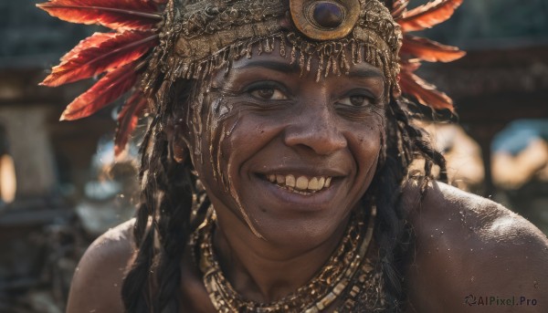 The beauty of a male set in a captivating dynamic scene