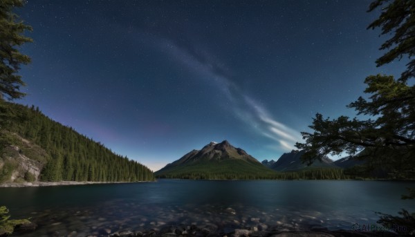 The wonder of a landscape in a picturesque outdoors