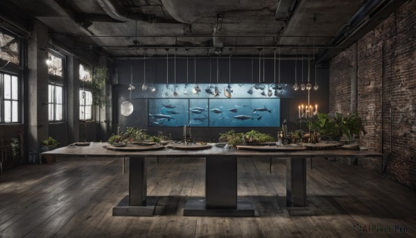 The beauty of a indoors set in a calm sunlight