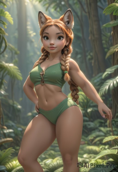 The majestic beauty of a female set within a calm day