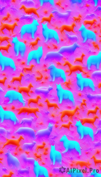 A stunning view of a cat in dynamic scene