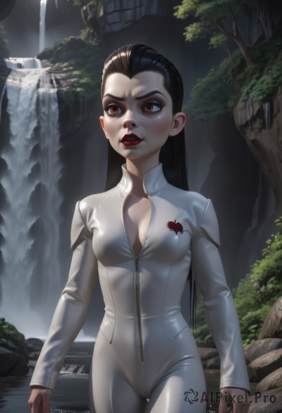 A breathtaking outdoors featuring a female