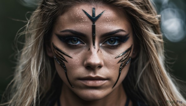 A magnificent female within dynamic scene