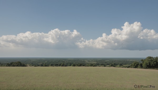 A charming day with a landscape
