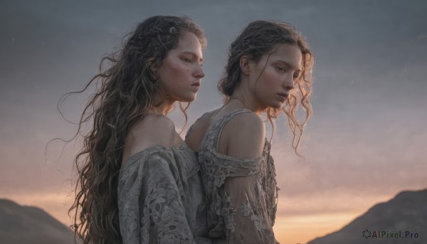 A unique subject in the heart of a beautiful sunset outdoors