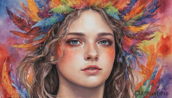 A delightful capture of a female within dynamic scene