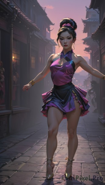 A ethereal outdoors featuring a female