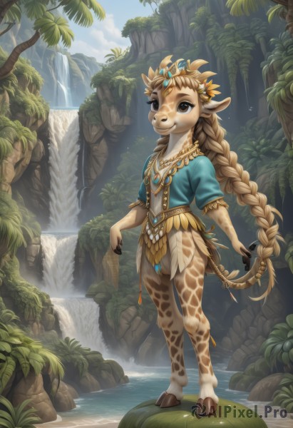 A enchanting day highlighting a female