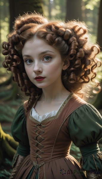 A stunning view of a female in outdoors
