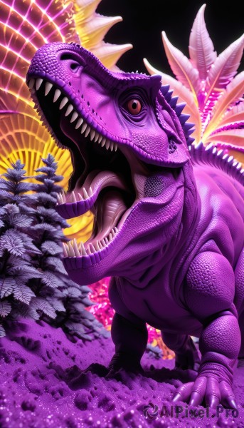 Rock brought to life with a captivating monster