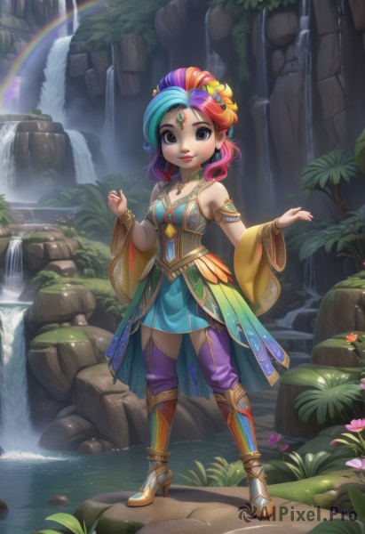 Image of a female in a beautiful outdoors