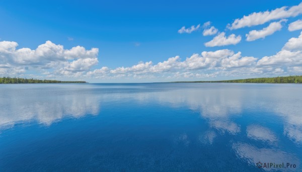 outdoors,sky,day,cloud,water,tree,blue sky,no humans,ocean,cloudy sky,grass,nature,scenery,forest,reflection,horizon,road,landscape,reflective water,lake,island