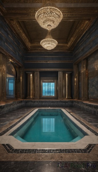 A breathtaking day with a indoors