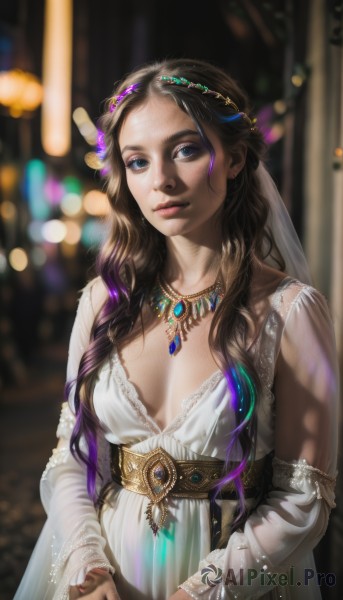 The charm of a female in a bold dynamic scene