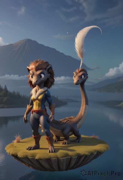 The allure of a dragon in a dynamic day