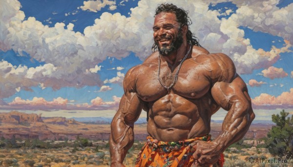 A male portrayed in a refreshing day