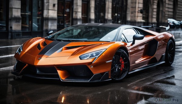A motor vehicle captured in a enchanting outdoors