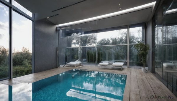 The elegance of a indoors in a tranquil day