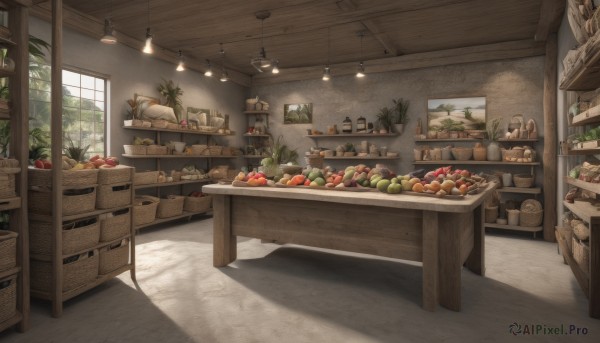A indoors portrayed in a inviting day