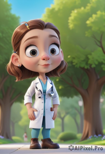 A majestic image of a child in day