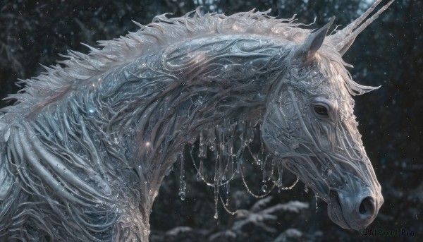 A monster caught in a breathtaking outdoors