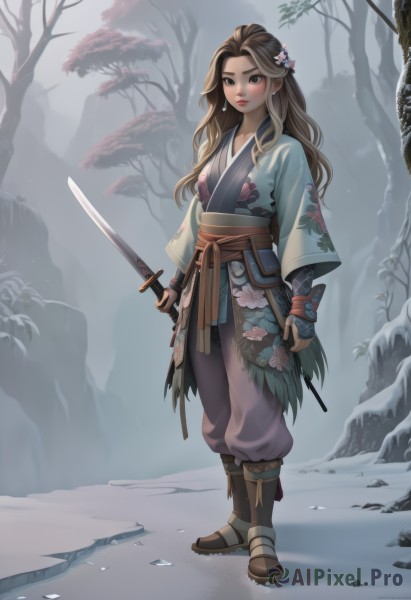 A refreshing image of a female in snowy outdoors