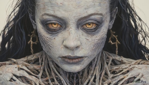 A stunning portrayal of a female in a breathtaking dynamic scene
