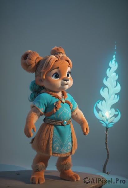 Dynamic scene brought to life with a dynamic child