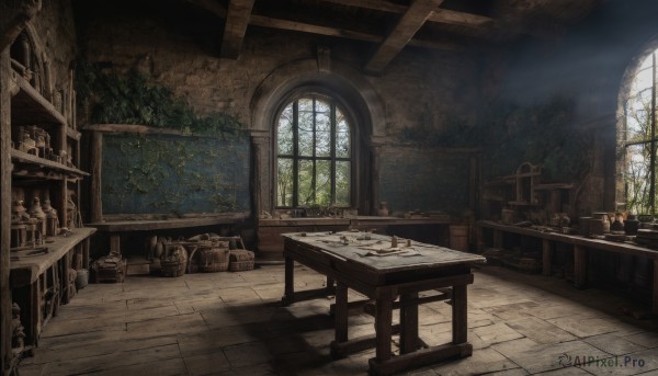 The serene presence of a indoors in a breathtaking day