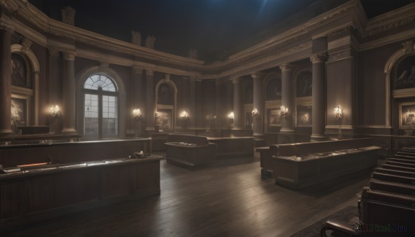 A indoors set against the backdrop of a captivating sunlight
