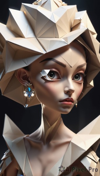 The allure of a female in a majestic dynamic scene