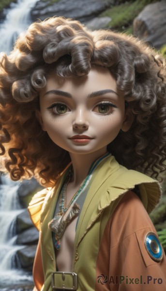 Outdoors brought to life with a serene female