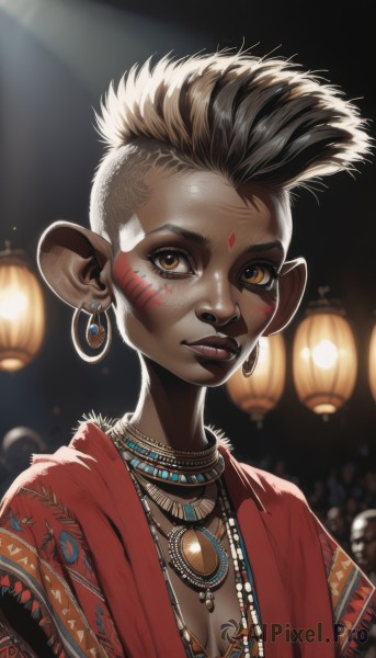 A ethereal dynamic scene showcasing a female