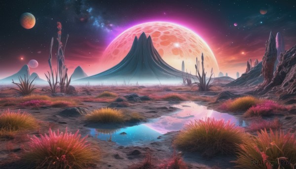 A landscape in the heart of a peaceful outdoors