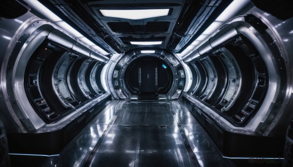 A tranquil view of a spacecraft in scenery