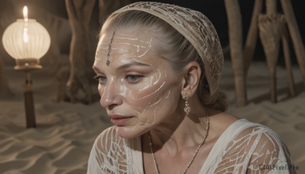 A female in a breathtaking dynamic scene