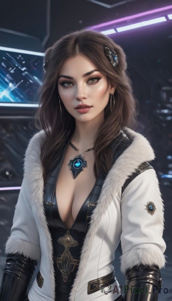 A female captured in a tranquil dynamic scene