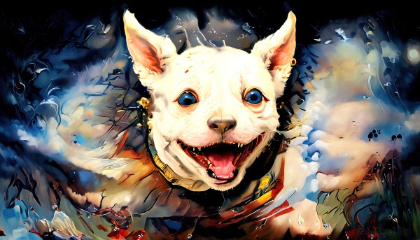 A monster showcased in a vivid dynamic scene