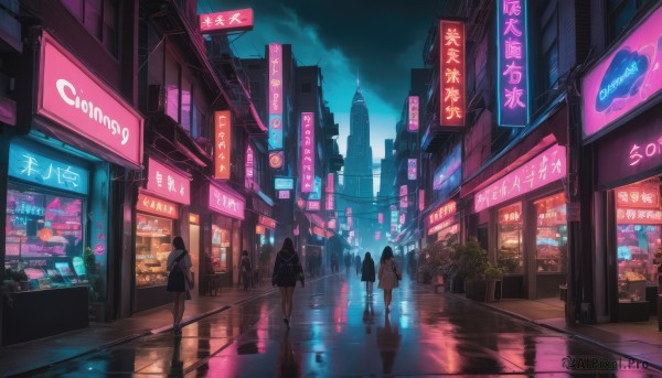 A captivating street within outdoors